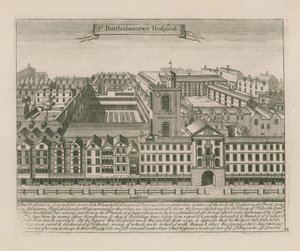 Szpital St Bartholomews, Smithfield autorstwa English School