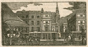 Kościół St Brides, Fleet Street, Londyn autorstwa English School