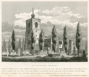 St Dunstans, Stepney, Londyn autorstwa English School