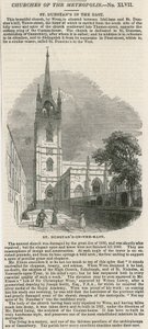 St Dunstans na Wschodzie autorstwa English School