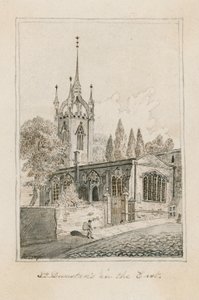 St Dunstans na wschodzie, Londyn autorstwa English School