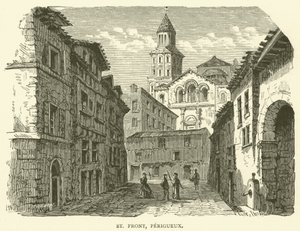 St Front, Perigueux (grawerunek) autorstwa English School