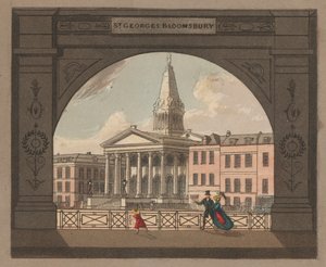 St Georges Bloomsbury autorstwa English School