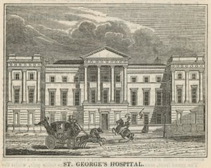 Szpital św. Jerzego, Londyn autorstwa English School