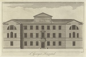Szpital św. Jerzego, Londyn autorstwa English School