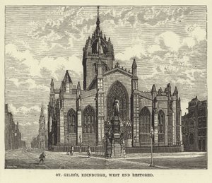 St Giles, Edynburg, Odrestaurowany West End autorstwa English School