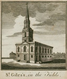 St Giles na polach, Londyn autorstwa English School