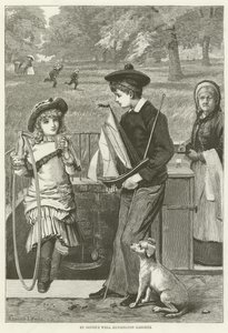 St Govers Well, Kensington Gardens autorstwa English School