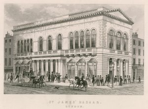 St James Bazaar, Londyn autorstwa English School