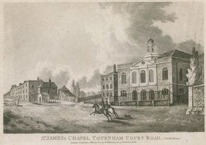 Kaplica św. Jakuba, Tottenham Court Road, Londyn autorstwa English School