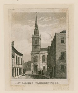 Kościół św Jakuba, Clerkenwell autorstwa English School