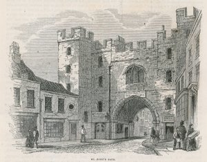 Brama św. Jana, Clerkenwell autorstwa English School