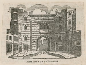 Brama św. Jana, Clerkenwell autorstwa English School