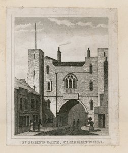 Brama św. Jana, Clerkenwell autorstwa English School