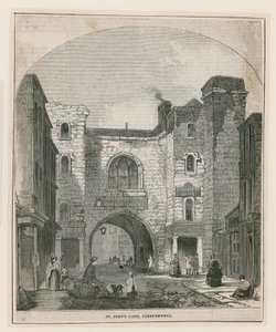 Brama św. Jana, Clerkenwell autorstwa English School