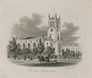 Kościół św. Marka, Clerkenwell autorstwa English School