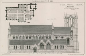 Kościół St Mary Abbots, Kensington autorstwa English School
