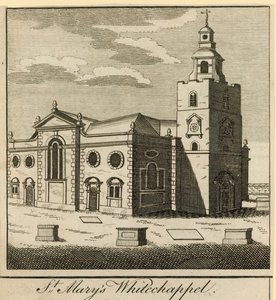 St Mary, Whitechapel, Londyn autorstwa English School
