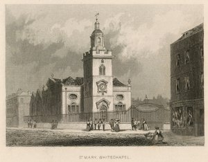 St Mary, Whitechapel, Londyn autorstwa English School