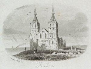 Kościół Mariacki w Reculver autorstwa English School