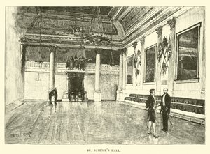 Sala św. Patryka autorstwa English School
