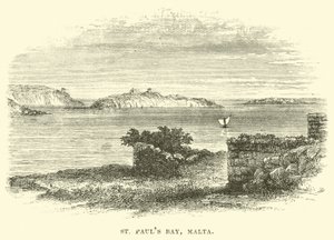 Zatoka św. Pawła, Malta autorstwa English School