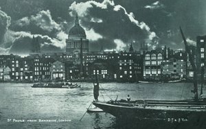 Katedra św. Pawła z Bankside autorstwa English School