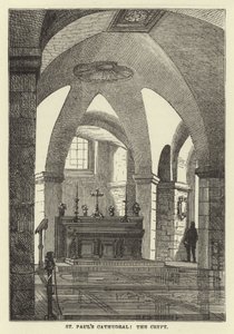 Katedra św. Pawła, krypta autorstwa English School