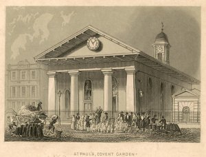 St Pauls, Covent Garden, Londyn autorstwa English School