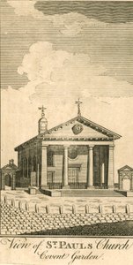 St Pauls, Covent Garden, Londyn autorstwa English School