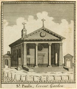 St Pauls, Covent Garden, Londyn autorstwa English School
