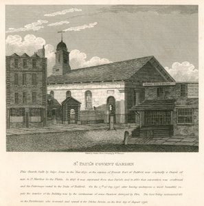 St Pauls, Covent Garden, Londyn autorstwa English School