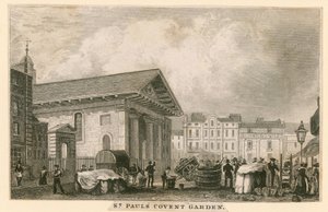 St Pauls, Covent Garden, Londyn autorstwa English School