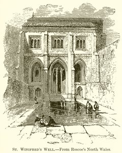 Studnia św. Winifred autorstwa English School