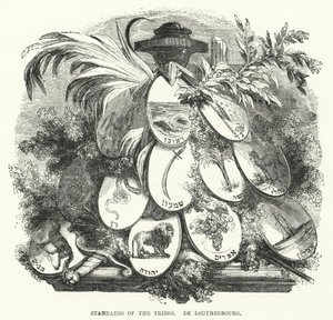Standardy plemion, De Loutherbourg (grafika) autorstwa English School