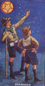 Odznaka Starman Scout, 1923 autorstwa English School