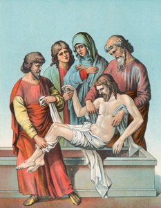 Stacja XIV Złożenie Chrystusa do Grobu Świętego