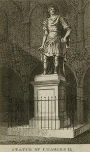 Posąg Karola II autorstwa English School