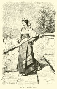 Stella, rzymska modelka autorstwa English School