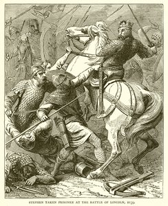 Stephen wzięty do niewoli w bitwie pod Lincoln, 1139