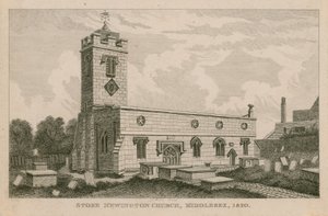 Kościół Stoke-Newington autorstwa English School