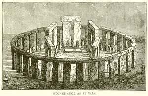 Stonehenge jak było autorstwa English School