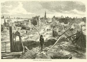 Strasburg po kapitulacji, wrzesień 1870 autorstwa English School