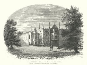 Strawberry Hill w czasach Walpole