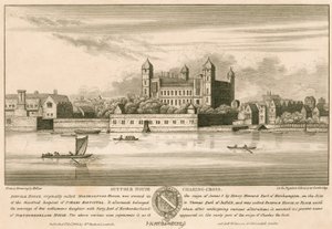 Suffolk House (później Northampton House i Northumberland House), Charing Cross, Londyn autorstwa English School
