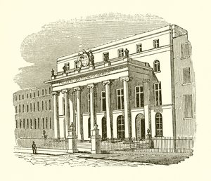 Sala Chirurgów w Lincolns Inn Fields autorstwa English School