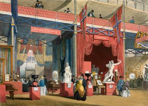 Szwecja i Dania, Wielka Wystawa, 1851 autorstwa English School