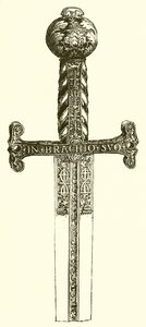 Miecz króla Franciszka I autorstwa English School