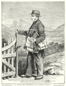 T Eccles, listonosz z Windermere i Winster (rycina) autorstwa English School