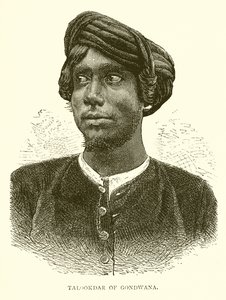 Talookdar z Gondwany autorstwa English School